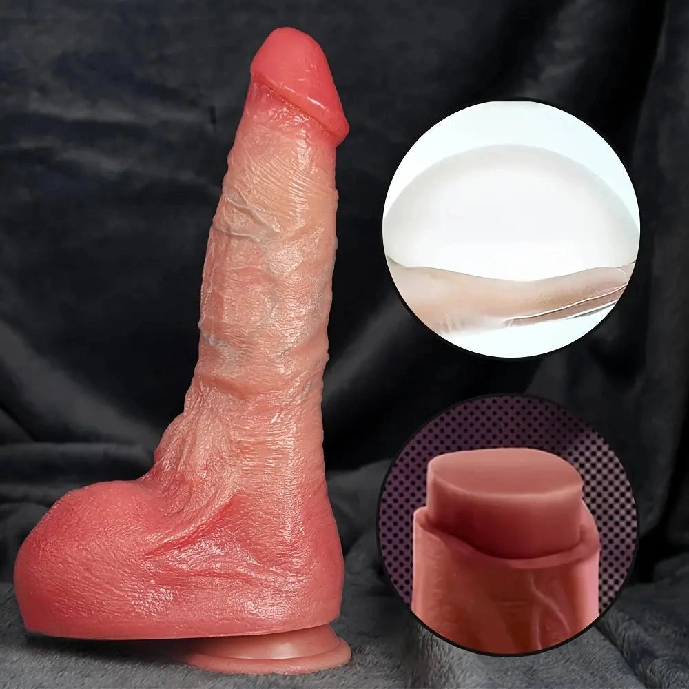 10.3in Large Thick Penis with Suction Cup For Anal Play Realistic Cock Dildo
