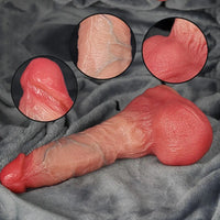 10.3in Large Thick Penis with Suction Cup For Anal Play Realistic Cock Dildo