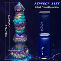 10.3in Monster Knot Thrusting Vibrating Fantasy Odd Stretching Dildo
