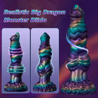 10.3in Monster Knot Thrusting Vibrating Fantasy Odd Stretching Dildo
