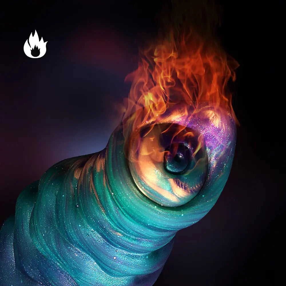 10.3in Monster Knot Thrusting Vibrating Fantasy Odd Stretching Dildo