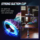 10.3in Monster Knot Thrusting Vibrating Fantasy Odd Stretching Dildo