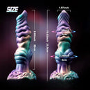 10.3in Monster Knot Thrusting Vibrating Fantasy Odd Stretching Dildo