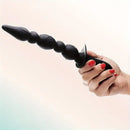 10.3in Rechargeable Vibrating Anal Plug Dildo Flexible Bullet Vibrator