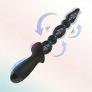 10.3in Rechargeable Vibrating Anal Plug Dildo Flexible Bullet Vibrator