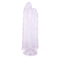 10.43" Conjoined Body Double Heads Real Lifelike Dildo For Couples