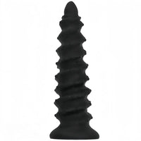 10.43in 12in 14.17in Extra-Large Long Threaded Silicone Sharp Head Dildo