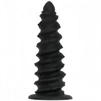 10.43in 12in 14.17in Extra-Large Long Threaded Silicone Sharp Head Dildo