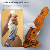 10.43in Big Dragon Monster Silicone Dildo For Anal Vaginal Sex