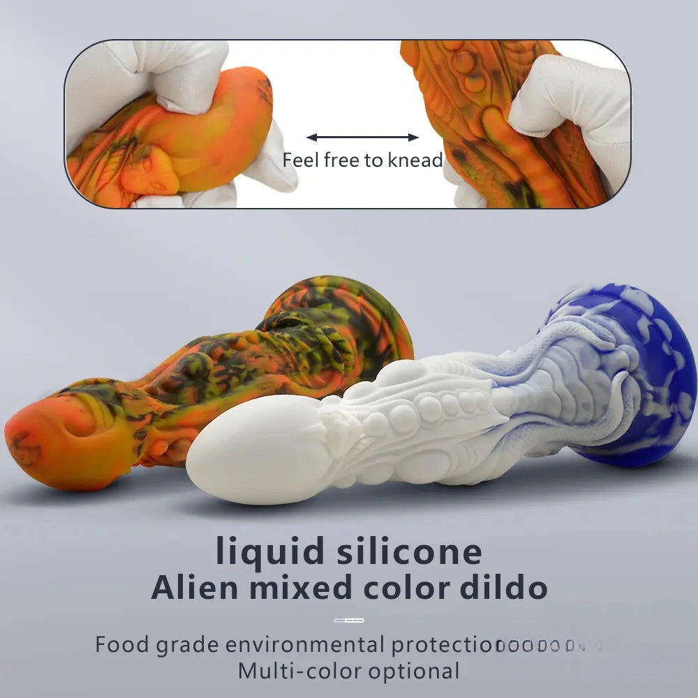 10.43in Big Dragon Monster Silicone Dildo For Anal Vaginal Sex
