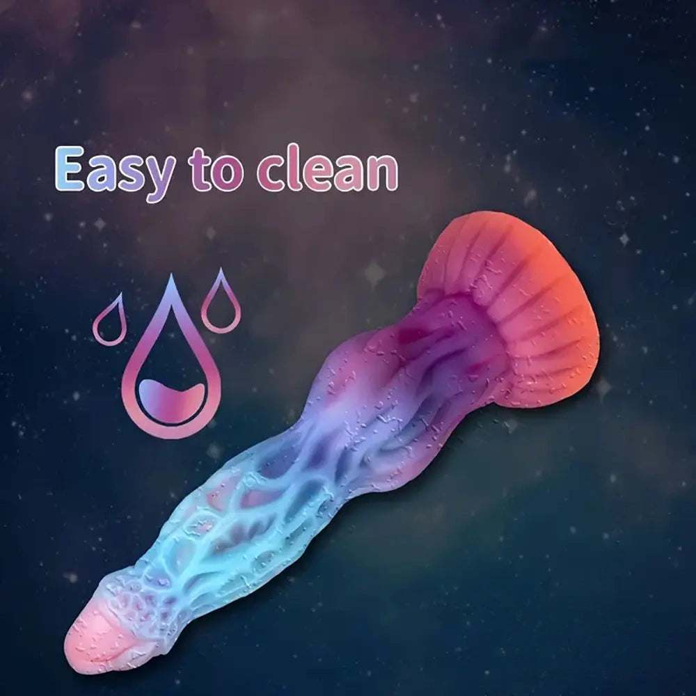 10.43in Luminous Fantasy Monster Silicone Soft Big Dildo Love Toy