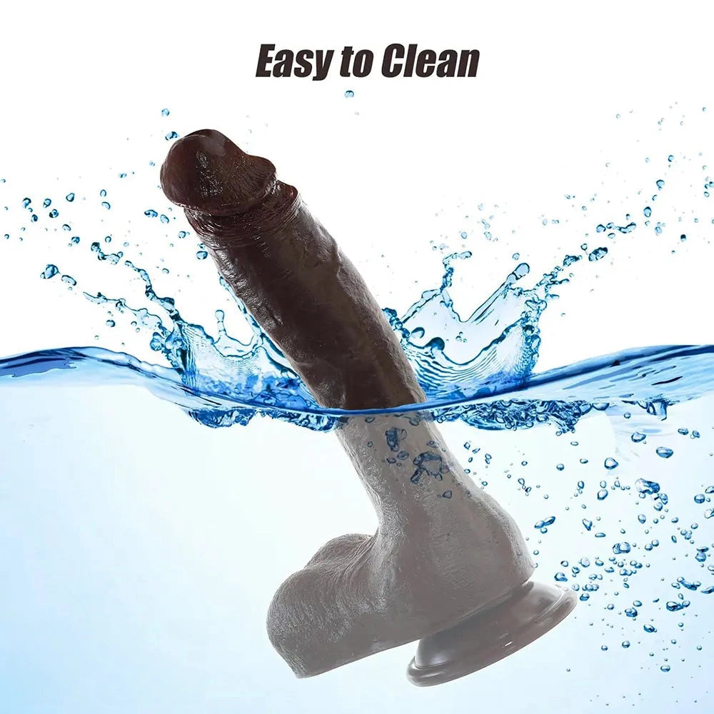 10.43in Oversized Realistic Dildo Soft Thick Penis Huge Phallu Dildo