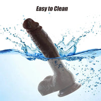 10.43in Oversized Realistic Dildo Soft Thick Penis Huge Phallu Dildo