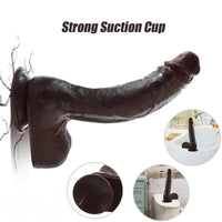 10.43in Oversized Realistic Dildo Soft Thick Penis Huge Phallu Dildo