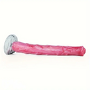 10.43in Realistic Big Horse Monster Dildo Pink Silicone Anal Plug Toy