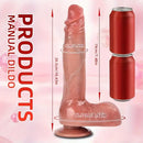10.43in Soft Big Real Looking Silicone G Spot Skin-Feel Texture Dildo