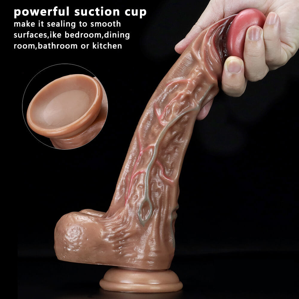 10.43in Soft Long Big Dual Density Dildo For Women Masturbation