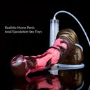 10.43in Soft Silicone Animal Horse Squirting Large Dildo For Vagina G-spot