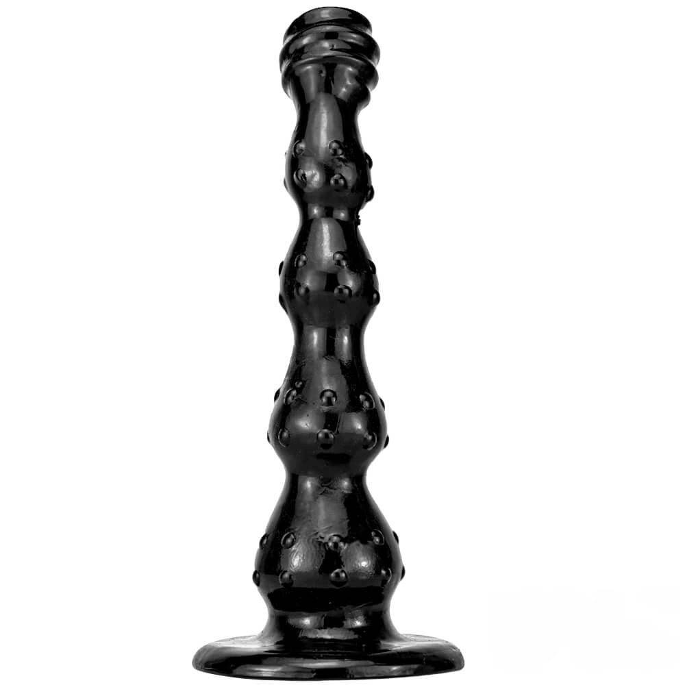10.43in Spiked Butt Plug Dildo With Five Beads For Anal Sex