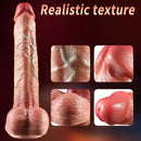 10.43in Thrusting Vibrating Remote Control USB Charging Big Real Dildo