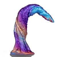 10.43in Vivid Veins Fantasy Silicone Soft Monster Dildo Couple Game Toy