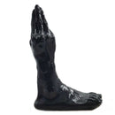 10.4in Fantasy Big Black Hand Fist Feet Dildo For Anal Expansion Sex