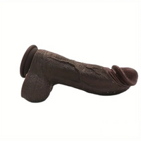 10.4in Realistic Curved Thick Big G-Spot Stimulator Dildo For Orgasm