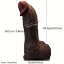 10.4in Realistic Curved Thick Big G-Spot Stimulator Dildo For Orgasm