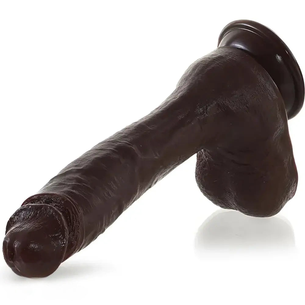 10.4in Silicone Soft Big Real Feeling Dildo Unisex Adult Love Sex Toy