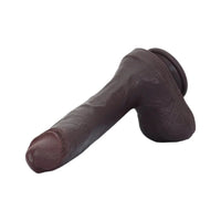 10.56in Dual Density Silicone Huge Thick Curved Dildo Manual G-Spot Massager