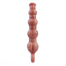 10.5in Big Vibrating Silicone Soft Pulling Beads G Spot Horse Dildo With 3 Motors