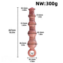 10.5in Big Vibrating Silicone Soft Pulling Beads G Spot Horse Dildo With 3 Motors
