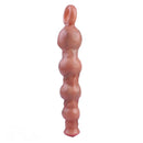 10.5in Big Vibrating Silicone Soft Pulling Beads G Spot Horse Dildo With 3 Motors