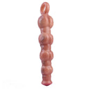 10.5in Big Vibrating Silicone Soft Pulling Beads G Spot Horse Dildo With 3 Motors