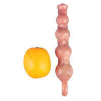 10.5in Big Vibrating Silicone Soft Pulling Beads G Spot Horse Dildo With 3 Motors