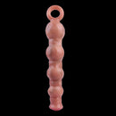 10.5in Big Vibrating Silicone Soft Pulling Beads G Spot Horse Dildo With 3 Motors