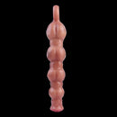10.5in Big Vibrating Silicone Soft Pulling Beads G Spot Horse Dildo With 3 Motors