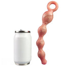 10.5in Big Vibrating Silicone Soft Pulling Beads G Spot Odd Dildo With 3 Motors