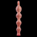 10.5in Big Vibrating Silicone Soft Pulling Beads G Spot Odd Dildo With 3 Motors