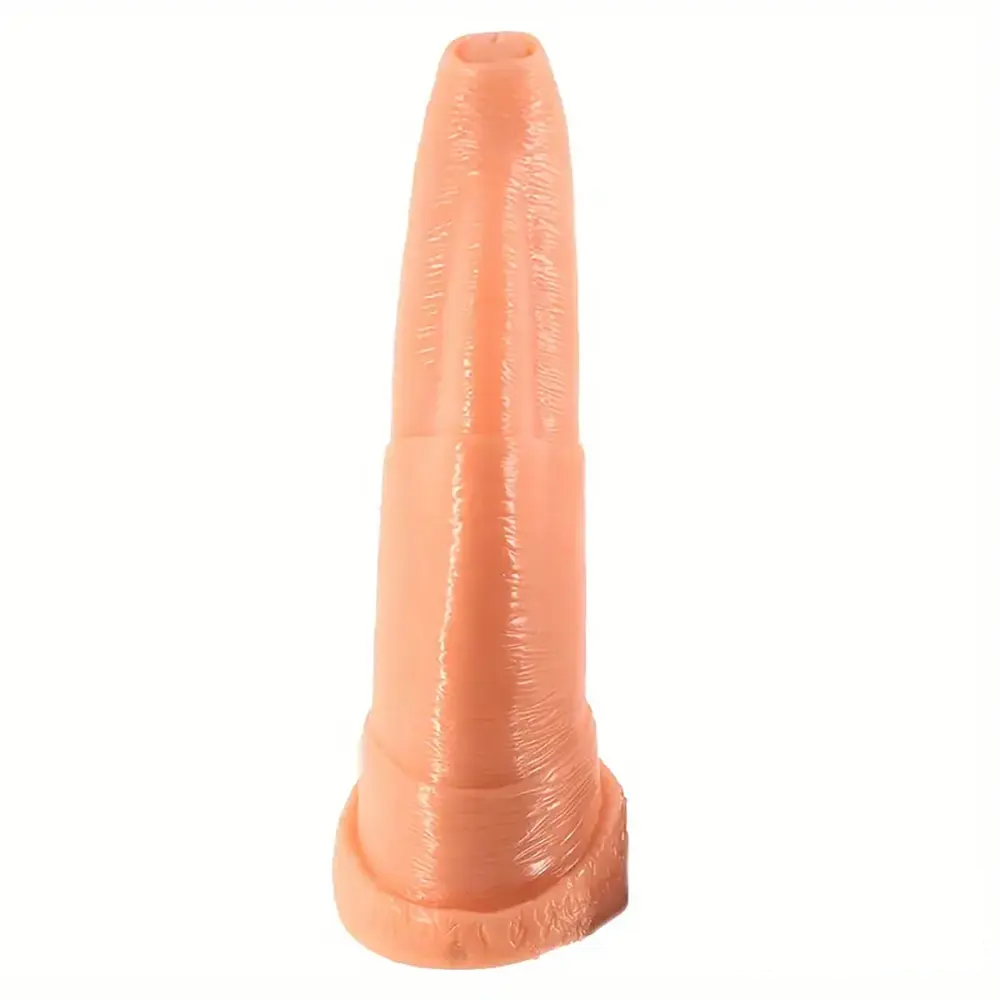 10.5in Real Cock Big Elephant Trunk Thick Penis Dildo Anal Expander