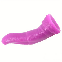 10.5in Real Cock Big Elephant Trunk Thick Penis Dildo Anal Expander
