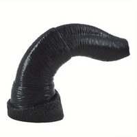 10.5in Real Cock Big Elephant Trunk Thick Penis Dildo Anal Expander