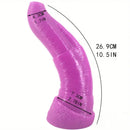 10.5in Real Cock Big Elephant Trunk Thick Penis Dildo Anal Expander