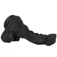 10.62in 13.18in New Black Horse Dildo Soft Thick Silicone Dildo For Women