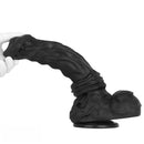 10.62in 13.18in New Black Horse Dildo Soft Thick Silicone Dildo For Women