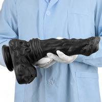 10.62in 13.18in New Black Horse Dildo Soft Thick Silicone Dildo For Women