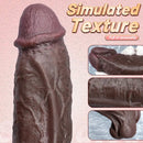 10.62in Dual Density Silicone Strap on Real Dildo For Same-Sex Relationship