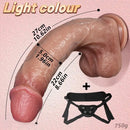10.62in Dual Density Silicone Strap on Real Dildo For Same-Sex Relationship