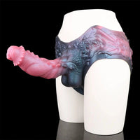 10.62in Large Monster Hollow Dildo Harness Pants Strap on Cock