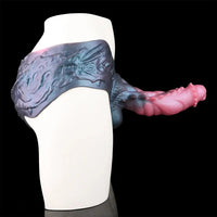10.62in Large Monster Hollow Dildo Harness Pants Strap on Cock